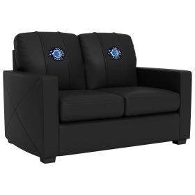 Silver Loveseat with Orlando Magic Global Logo